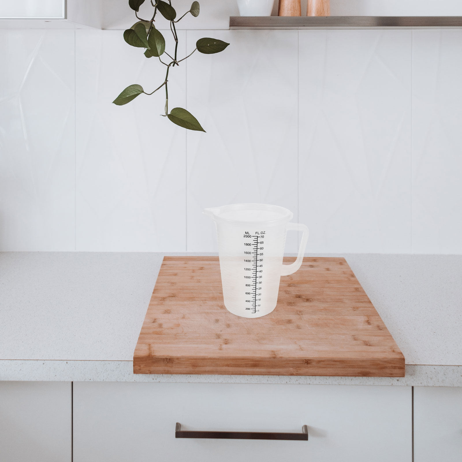 2.0L 計量カップ両面目盛り付きベーキングペストリー器具透 - Kitchen Baking Utensils のレビューと価格