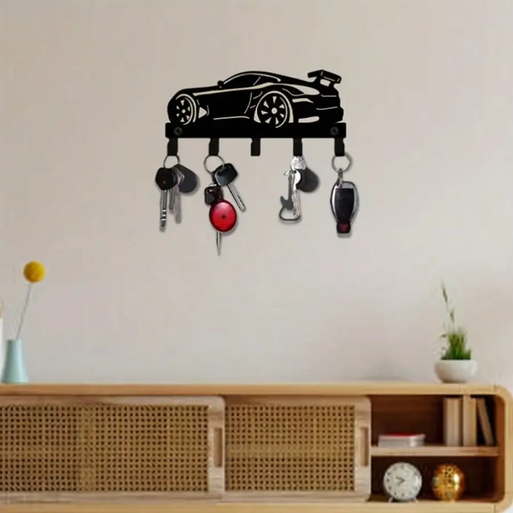 壁掛けキーホルダー、空力設計の金属製フックラック、キッチン、 - Kitchen Baking Storage のレビューと価格