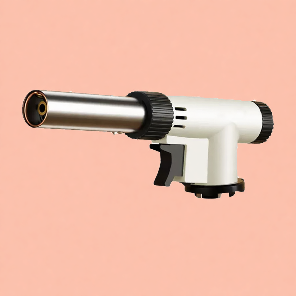 工業用グレードのブタンガストーチバーナー、金属製フレームガン - Kitchen Baking Torch のレビューと価格