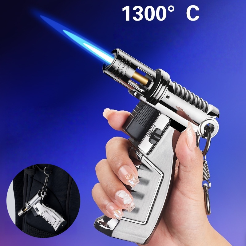 新しい金属大容量インフレータブルライター防風屋外タービントー - Kitchen Baking Torch のレビューと価格