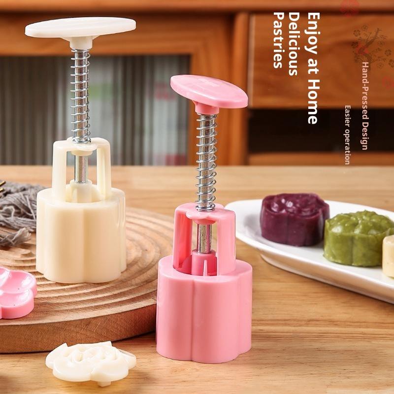 【LM】1セットDIY月餅型プラスチック製手押し式ペストリー - Kitchen Baking Torch のレビューと価格