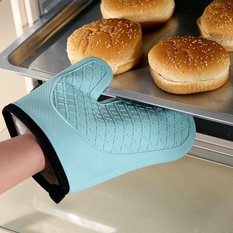2 個の断熱手袋、火傷防止電子レンジ手袋、高温耐性キッチンオ - Kitchen Baking Gloves のレビューと価格