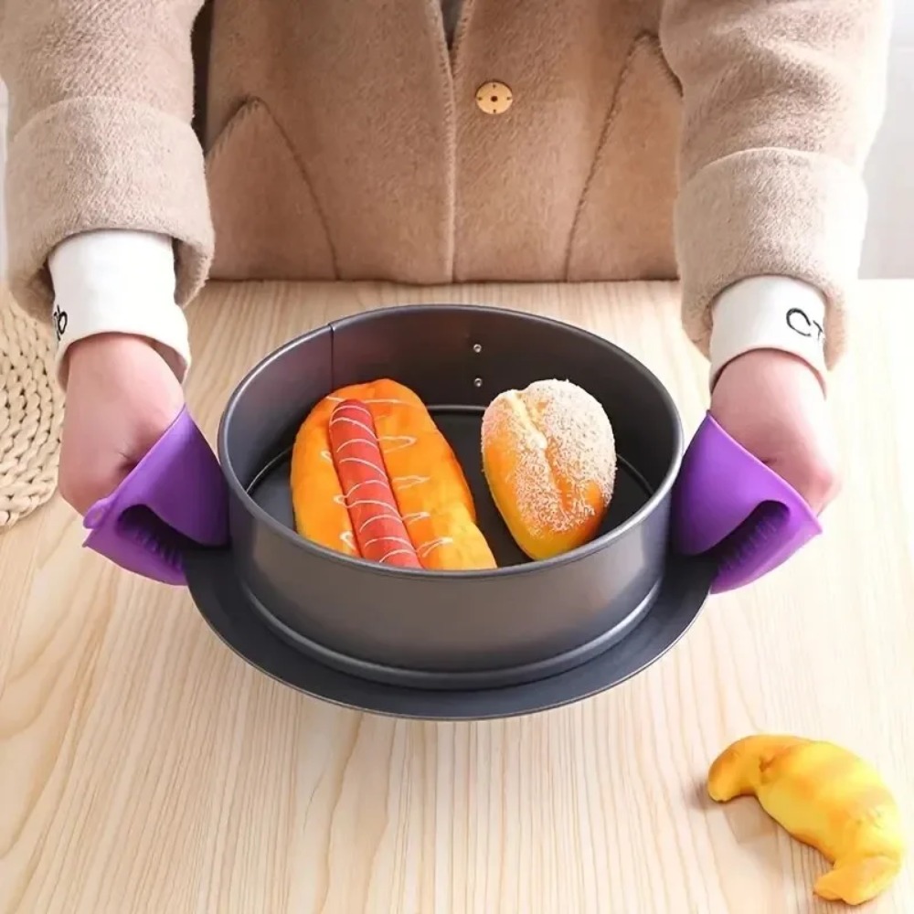 4/2個入り 超厚手シリコンオーブンミット 耐熱・火傷防止・ - Kitchen Baking Gloves のレビューと価格