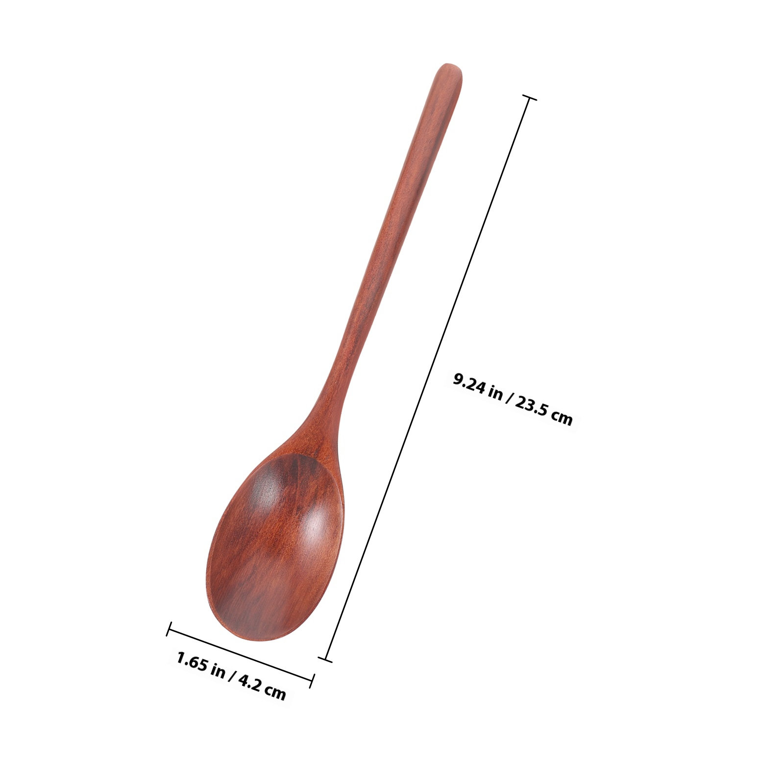 2個入り木製攪拌スプーン ロングハンドル 日本風 多機能スー - Kitchen Baking Utensils のレビューと価格