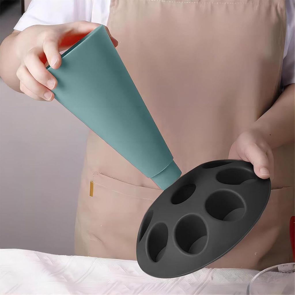 1 個ケーキデコレーションパイピングバッグチップホルダー付き - Baking In Kitchen のレビューと価格