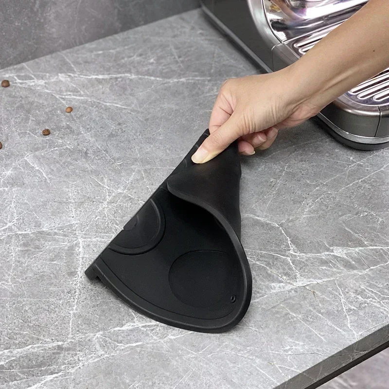 コーヒーパウダーパッド滑り止めシリコンタンピングステーション - Kitchen Baking Storage のレビューと価格