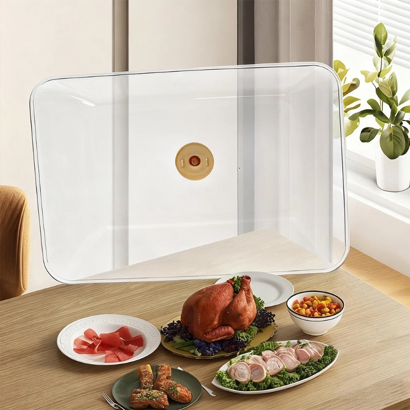 WORTHBUY 再利用可能なプラスチック製食品カバー クリ - Kitchen Baking Storage のレビューと価格