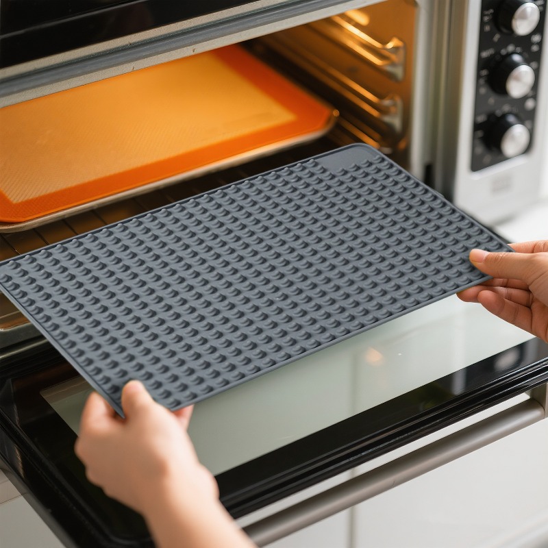 高温耐性電子レンジ保護パッド、耐油オーブンパッド、キッチン収 - Kitchen Baking Storage のレビューと価格