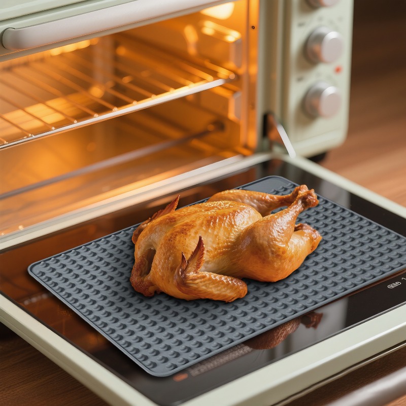 高温耐性電子レンジ保護パッド、耐油オーブンパッド、キッチン収 - Kitchen Baking Storage のレビューと価格
