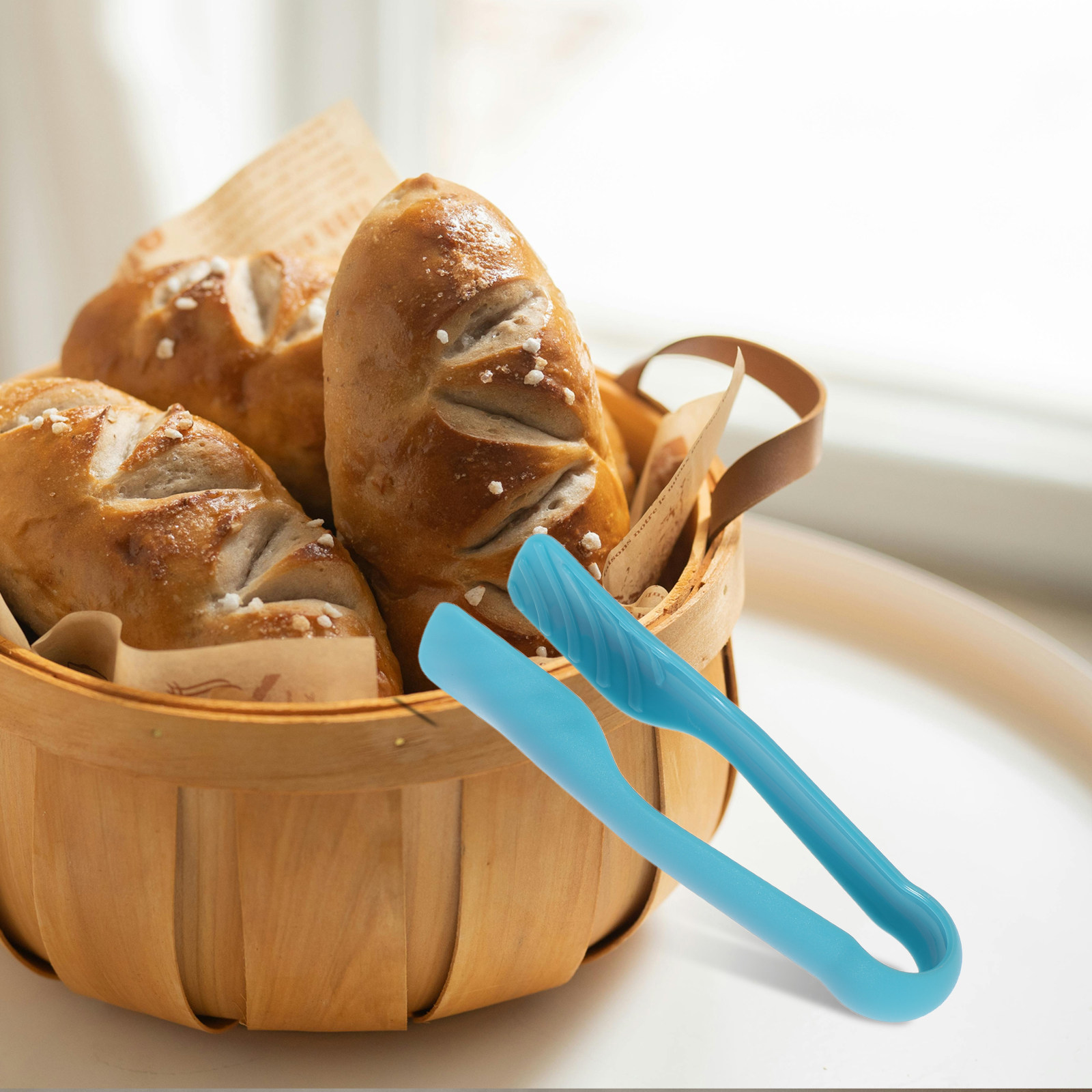 12個入り子供用ミニサービングトング、カラフルな小型プラスチ - Kitchen Baking Utensils のレビューと価格