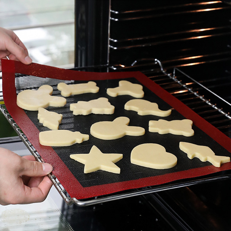 穴あきシリコンベーキングマットノンスティックオーブンシートラ - Kitchen Baking Storage のレビューと価格