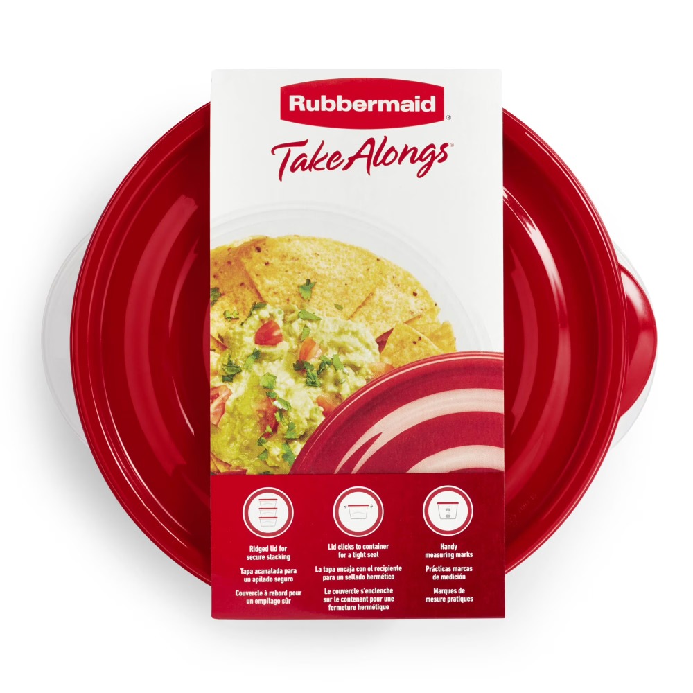 蓋付き大型丸型食品保存容器、3個セット、各容量6.2カップ、 - Baking In Kitchen のレビューと価格