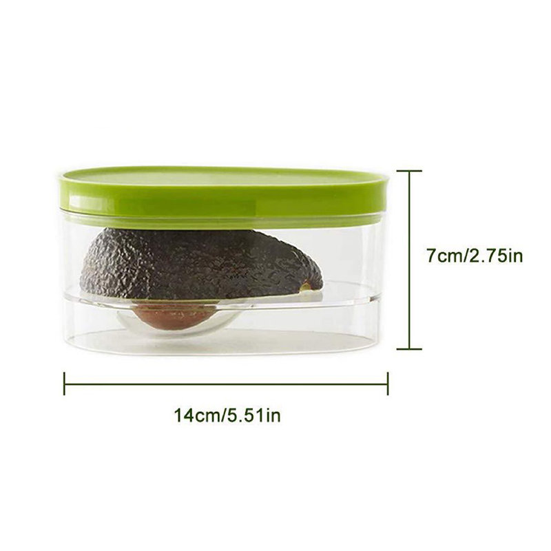アボカド食品保存ボックス省スペースプラスチックフルーツコンテ - Kitchen Baking Storage のレビューと価格