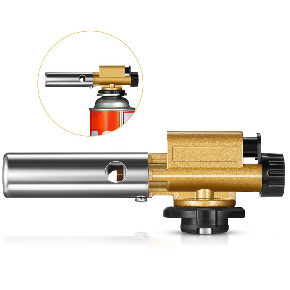 ポータブルバーナー火炎銃,溶接トーチ,ブタンガス,加熱ジェッ - Kitchen Baking Torch のレビューと価格