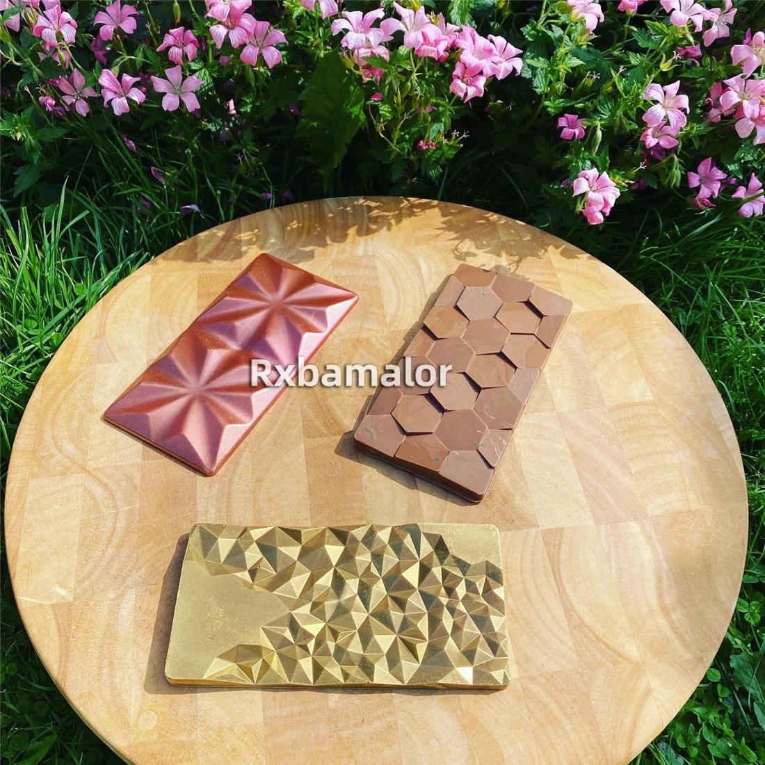 チョコレート型ポリカーボネートキャンディチョコレートバー金型 - Kitchen Baking Utensils のレビューと価格