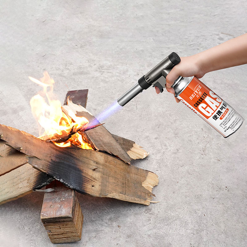 フルメタルキッチン ブタンガスバーナー 360 °   反転 - Kitchen Baking Torch のレビューと価格
