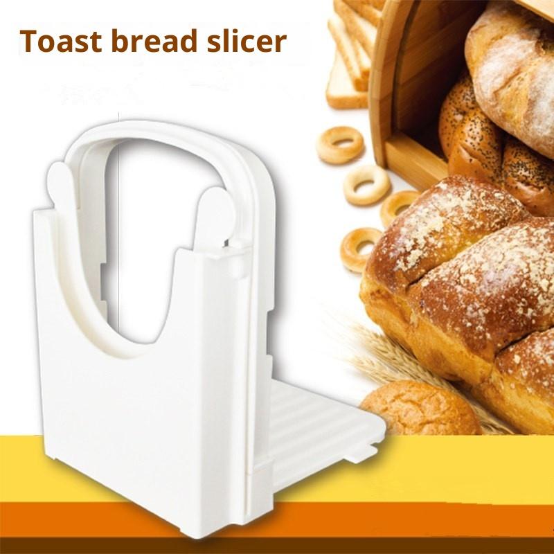 パンスライサー調節可能なトーストパンスライス機折りたたみ式プ - Kitchen Baking Torch のレビューと価格