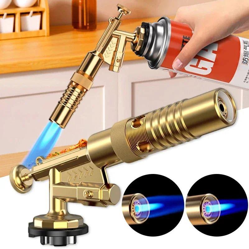 溶接トーチガスバーナー火炎銃ブロワーガストーチろう付け調理バ - Kitchen Baking Torch のレビューと価格