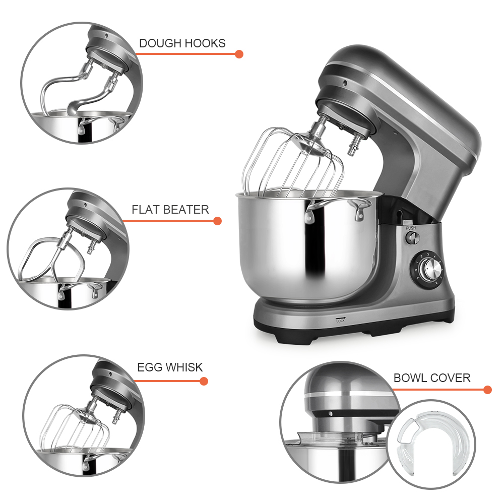11L 2000W 大型強力電動ミキサー ダブルドウフック付 - Baking In Kitchen のレビューと価格