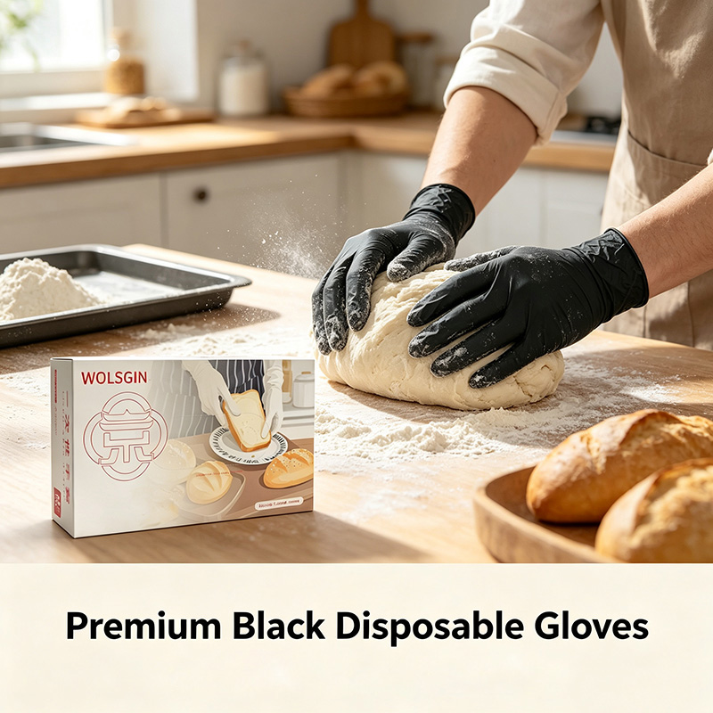 10/50/100枚入り使い捨てニトリル手袋、高弾性、キッチ - Kitchen Baking Gloves のレビューと価格